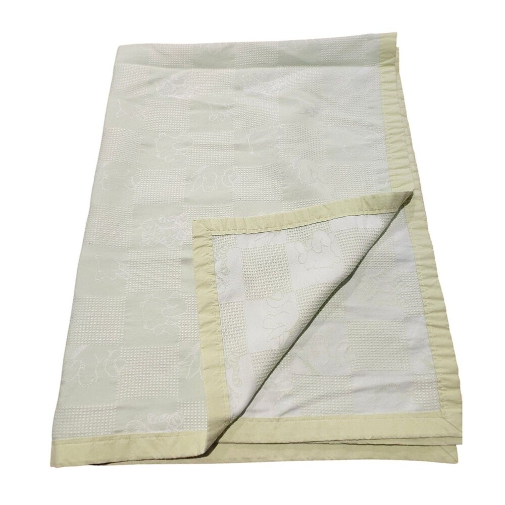 Winnie The Pooh & Friends‎ Baby Blanket Vintage Appx. 45'x35'